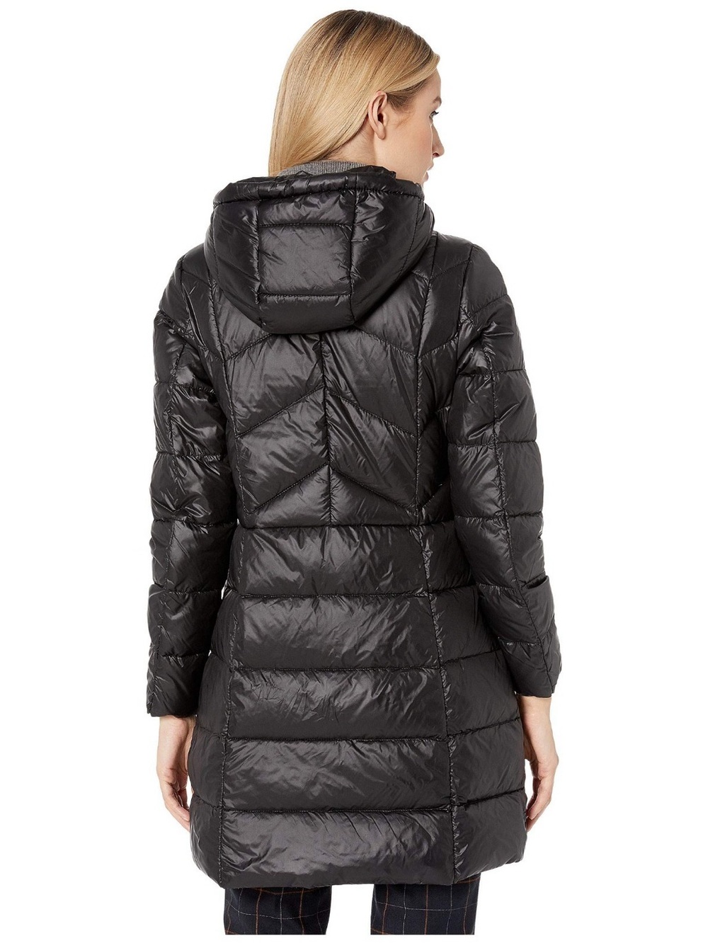 Ralph Lauren black Packable hooded Down Puffer coat